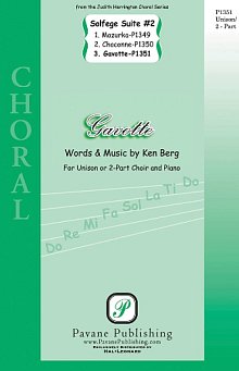 Gavotte (from "Solfege Suite #2") 