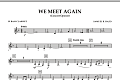 We Meet Again - Bb Bass Clarinet