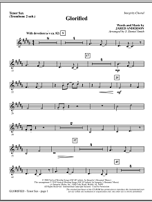 Glorified - Tenor Sax (Trombone 2 sub.) 