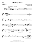 A Celtic Song of Thanks - Solo Violin 1