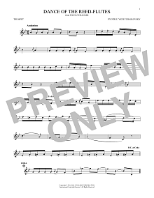 Dance Of The Reed Flutes, Op. 71a 
