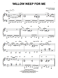Willow Weep For Me [Jazz version] (arr. Brent Edstrom)
