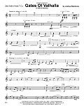 Gates Of Valhalla (A Hero's Destiny) - Violin 3 (Viola T.C.)