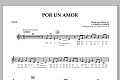 Por Un Amor - Vocal
