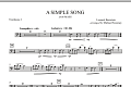 A Simple Song (from Mass) - Trombone 2