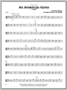 An American Hymn (Chester) - Viola 