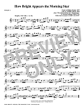 How Bright Appears the Morning Star (arr. John Leavitt) - Violin 1