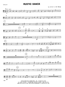 Rustic Dance - Cello 