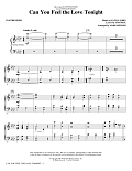 Can You Feel the Love Tonight? (from The Lion King) (arr. Mark Brymer) - Synthesizer