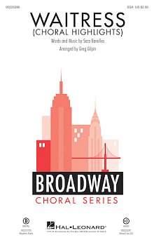 Waitress (Choral Highlights) (arr. Greg Gilpin) - Guitar 1 