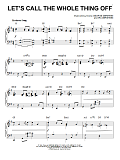 Let's Call The Whole Thing Off [Jazz version] (arr. Brent Edstrom)