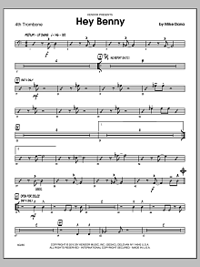 Hey Benny - 4th Trombone 