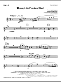 Through The Precious Blood - Flute 1 & 2