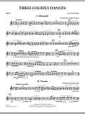 Three Courtly Dances - Oboe