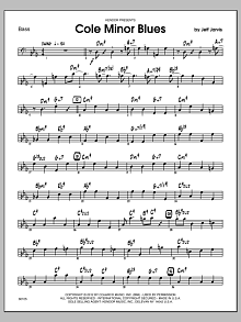 Cole Minor Blues - Bass 