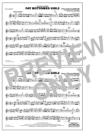 Fat Bottomed Girls - Bb Clarinet 