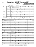 Symphony No. 40, Movement IV (Allegro Assai) - Full Score