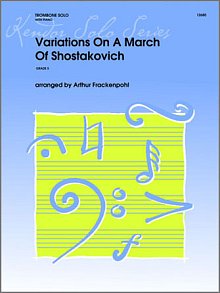 Variations On A March Of Shostakovich - Trombone 