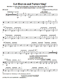 Let Heaven And Nature Sing! - Drum Set