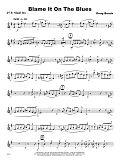 Blame It On The Blues - 1st Tenor Saxophone