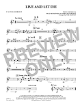 Live and Let Die - Eb Alto Saxophone 2