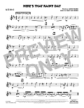 Here's That Rainy Day - Alto Sax 2