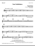 Your Faithfulness - F Horn