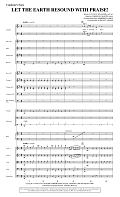 Let The Earth Resound with Praise! - Full Score