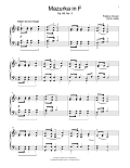 Mazurka, Op. 68, No. 3