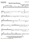 Here In Your Presence - Tenor Sax (Trombone 2 sub)