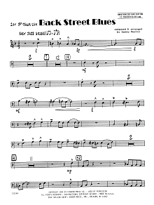 Back Street Blues - 1st Tenor Saxophone 