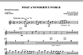 What A Wonderful World - Percussion II
