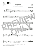 Allegretto (from Sonata, Op. 167) (Grade 7 List B2 from the ABRSM Clarinet syllabus from 2022)