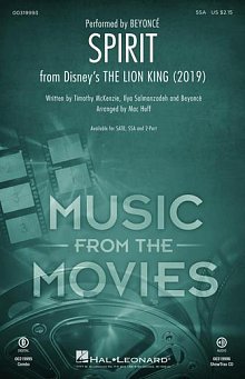 Spirit (from The Lion King 2019) (arr. Mac Huff) 