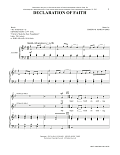Declaration Of Faith (from Voices Together: Duets for Sanctuary Singers)
