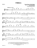I Believe - Violin 1