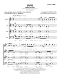Cups (When I'm Gone) (from Pitch Perfect) (arr. Kirby Shaw)