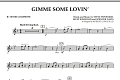 Gimme Some Lovin' - Bb Tenor Saxophone