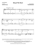 King of My Heart (arr. Heather Sorenson) - Keyboard String Reduction