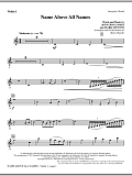 Name Above All Names - Violin 1