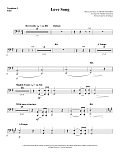 Love Song - Trombone 3/Tuba
