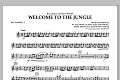 Welcome to the Jungle - Bb Clarinet 1