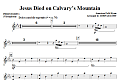 Jesus Died On Calvary's Mountain - Percussion 1