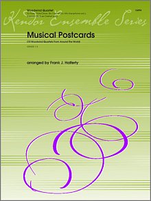 Musical Postcards (10 Woodwind Quartets From Around The World) - Full Score 