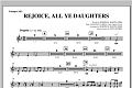 Rejoice, All Ye Daughters (from "Season Of Wonders") - Bb Trumpet 2,3