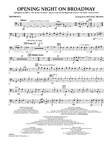 Opening Night on Broadway - Trombone 3 