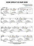 How Great Is Our God [Jazz version] (arr. Phillip Keveren)