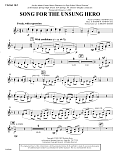 Song for the Unsung Hero - Bb Clarinet 1 & 2
