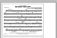 We Built This City - Eb Baritone Sax 