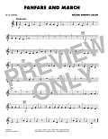 Fanfare And March - Bb Clarinet